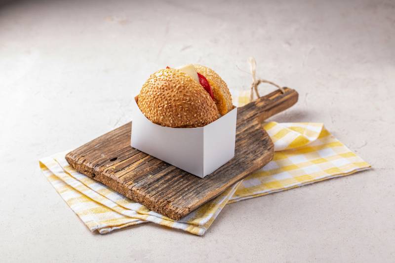 Crunchy Coated Chicken Burger